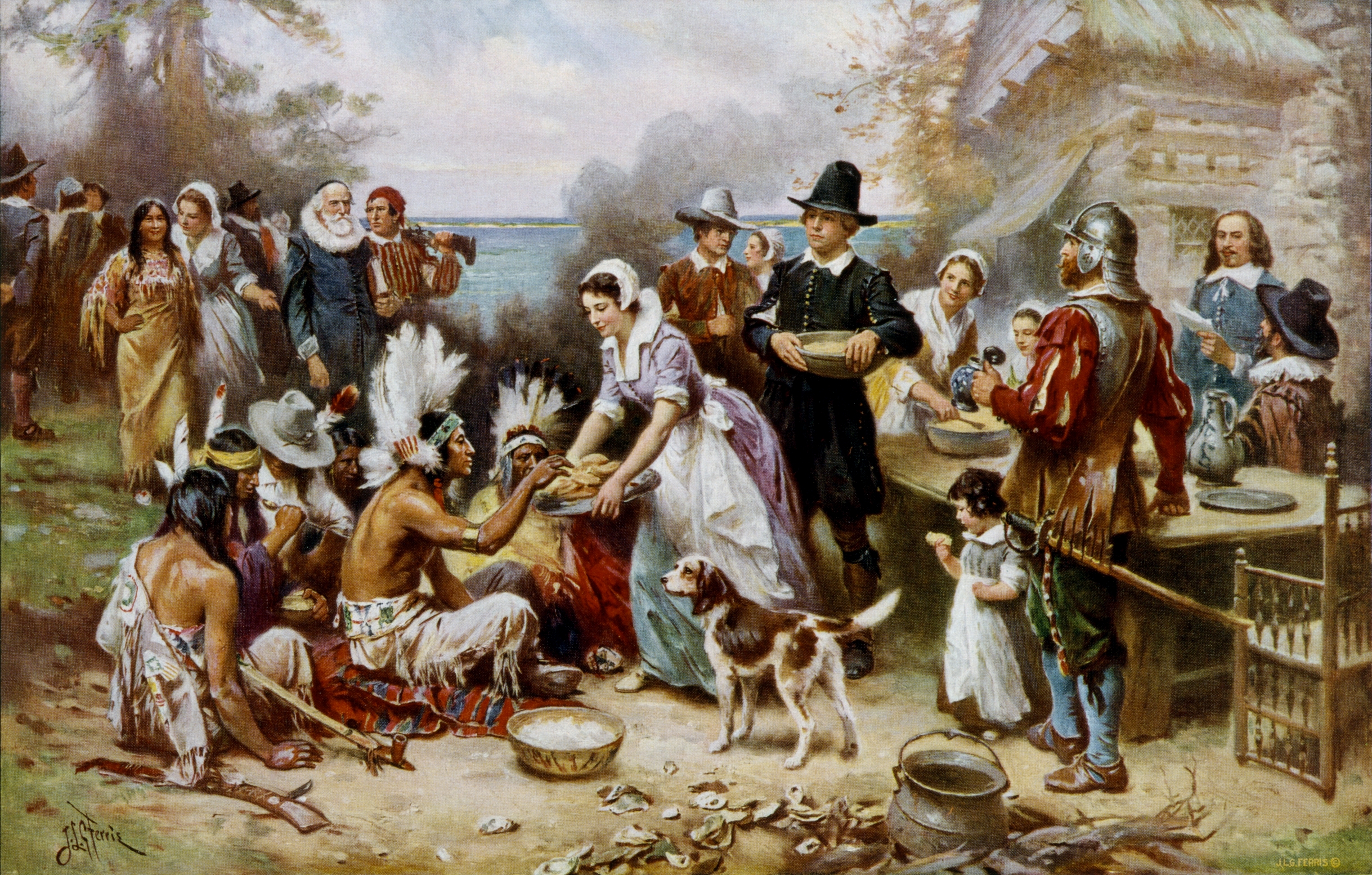 The Thanksgiving Feasts Of The Conquistadors