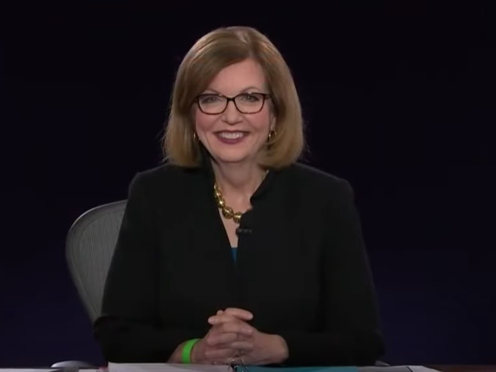 Moderator Susan Page Asks 0 Questions About Kamala Harris Raising Money For Bail Fund That Helped Release Domestic Abusers