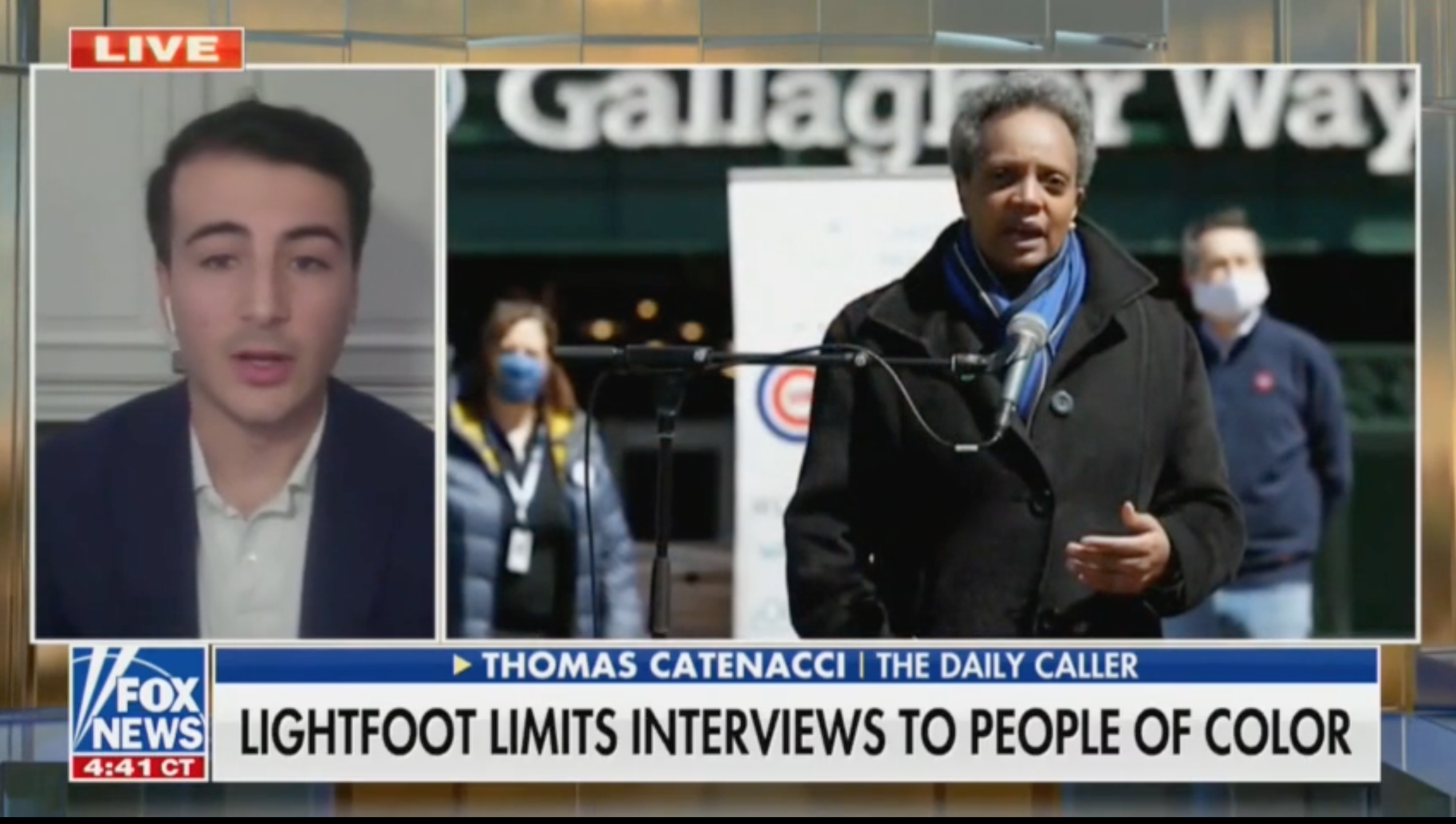 Daily Caller News Foundation Reporter Discusses His Lawsuit Against Lori Lightfoot