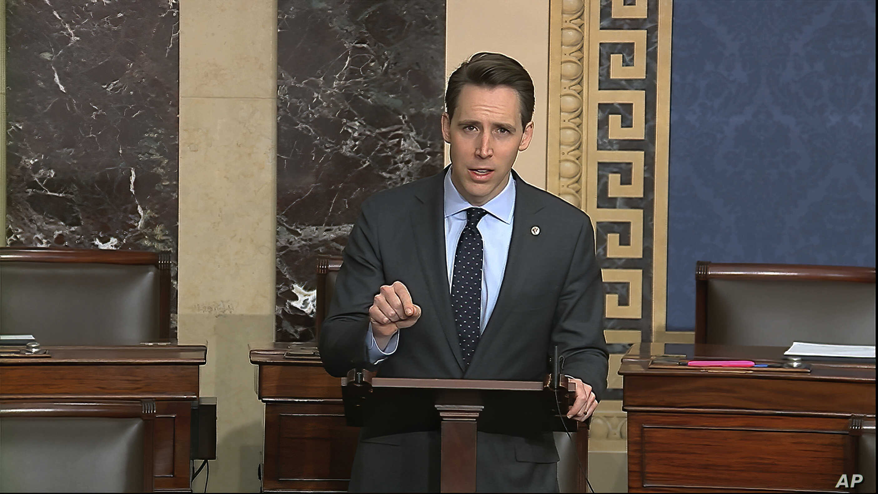 Hawley Vows To Delay Biden’s Defense, State Nominees Until Three Top Officials Resign