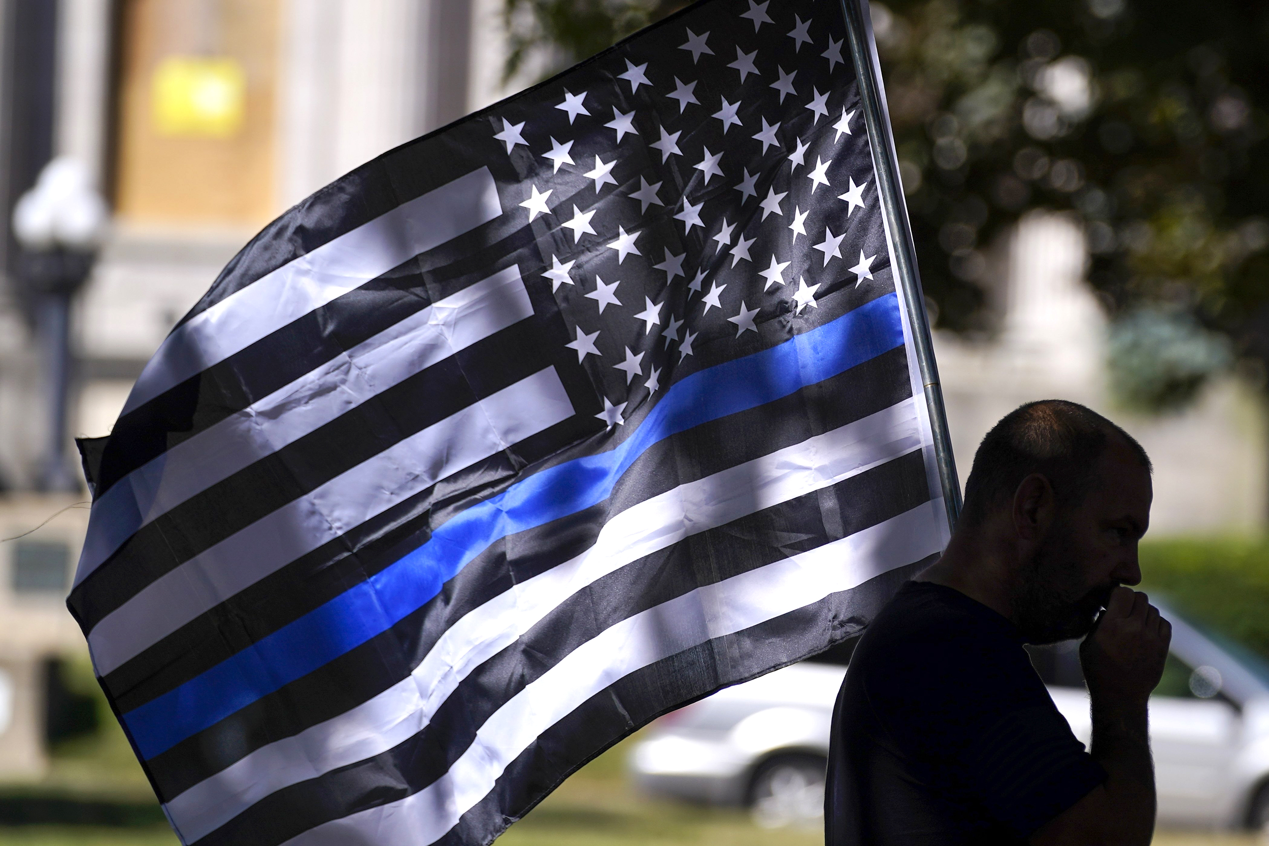 Teacher Reportedly Forced To Remove A Pro-Police Flag Because The School Deemed It A ‘Political Symbol.’ BLM And Pride Flags Still Allowed