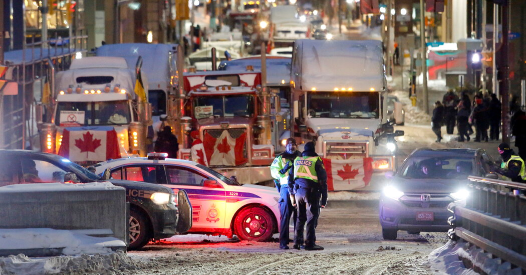 After Two Years Of COVID Restrictions, Trudeau Accuses Trucker Convoy Of Interfering With Daily Life