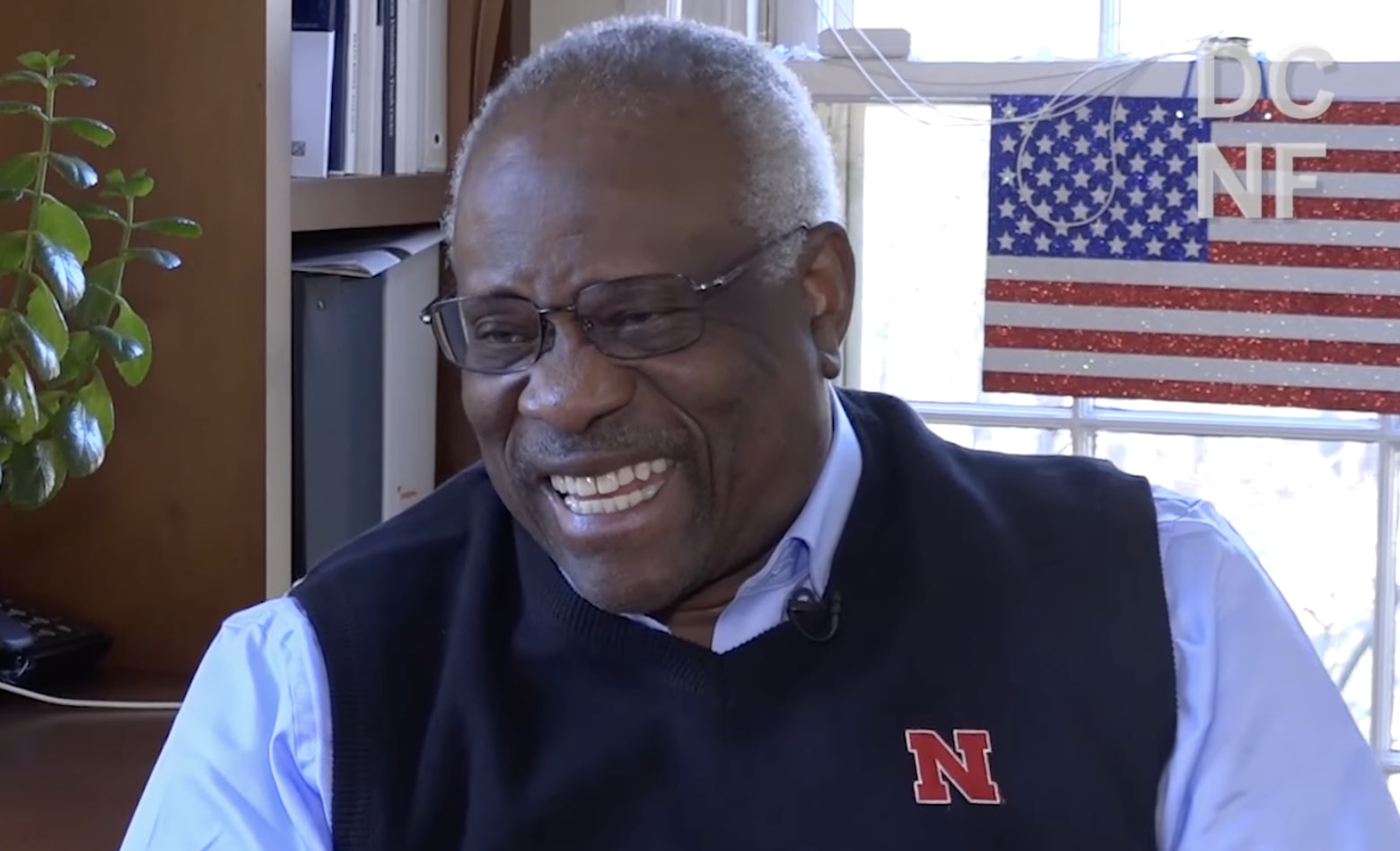 Ginni Thomas Interviews Her Husband Justice Clarence Thomas For DCNF