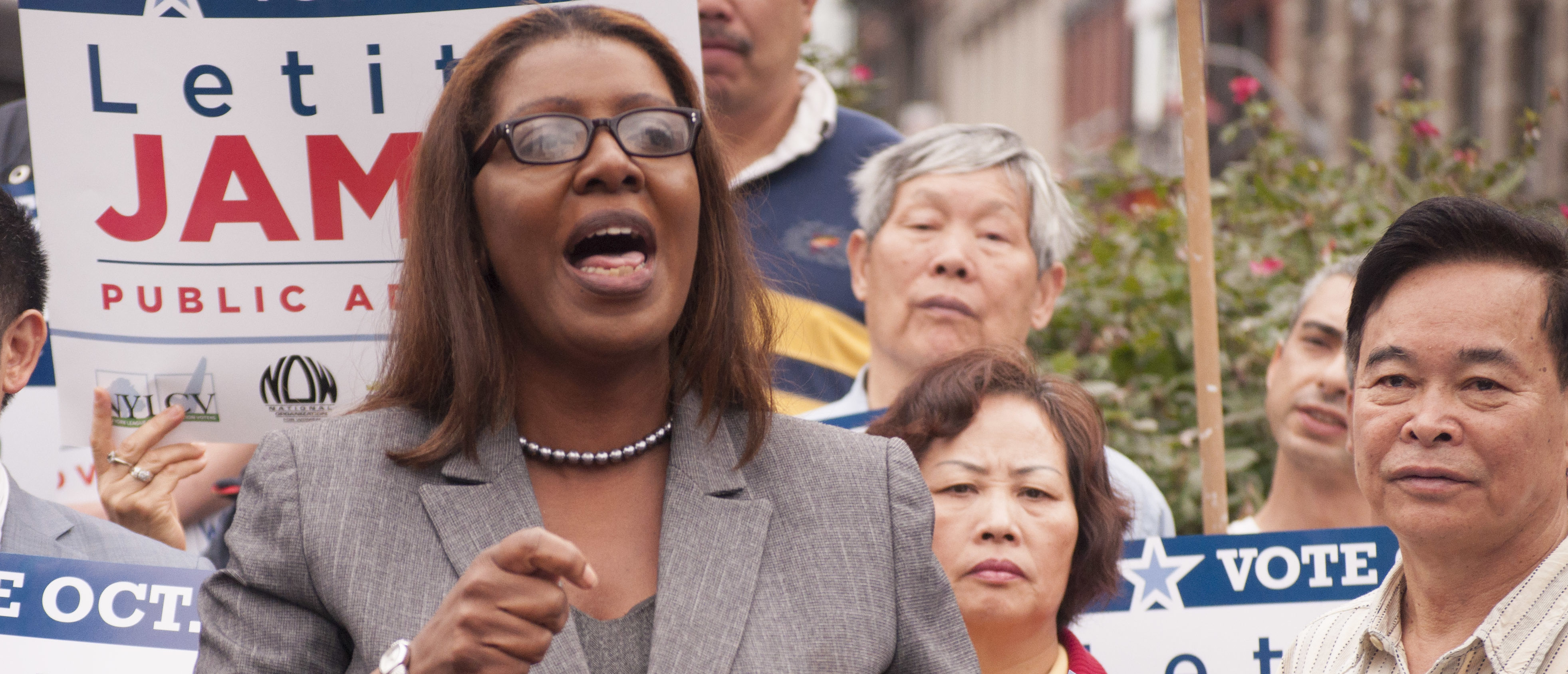 Credit: Matt Cohen. Letitia James