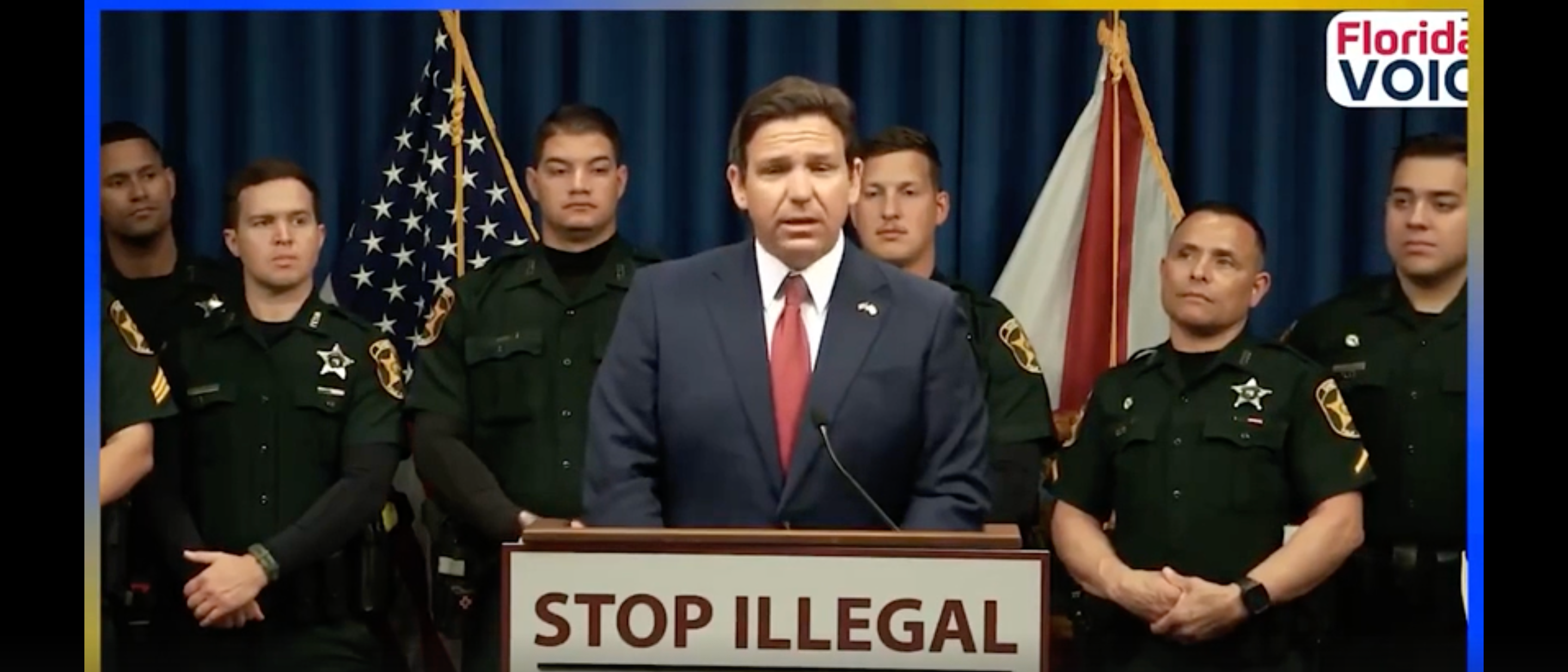 Ron DeSantis Says Florida Officers Nabbed Boat With Armed Haitians