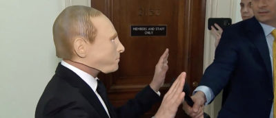 ‘Immature’: Dem Rep Strolls Through Capitol Wearing Vladimir Putin Mask