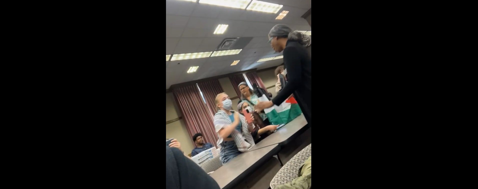 ‘You Are Killing Children!’: Pro-Palestinian Protesters Harass GOP Rep, Conservative Influencer At Campus Event