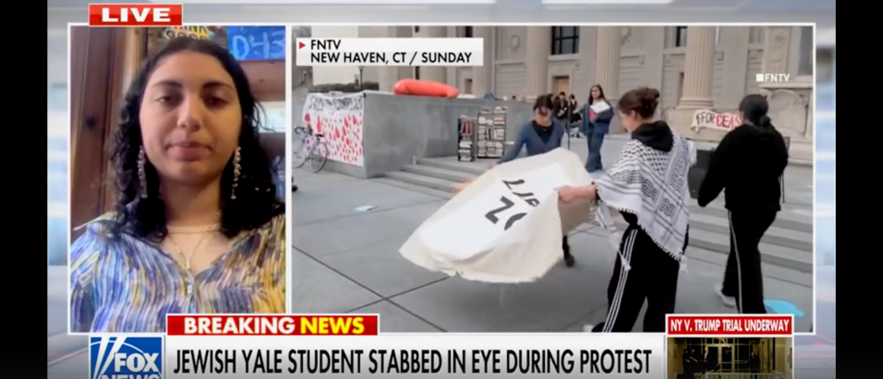 Jewish Student Recounts Protesters ‘Taunting’ Her On Campus After Being ‘Jabbed’ In The Eye