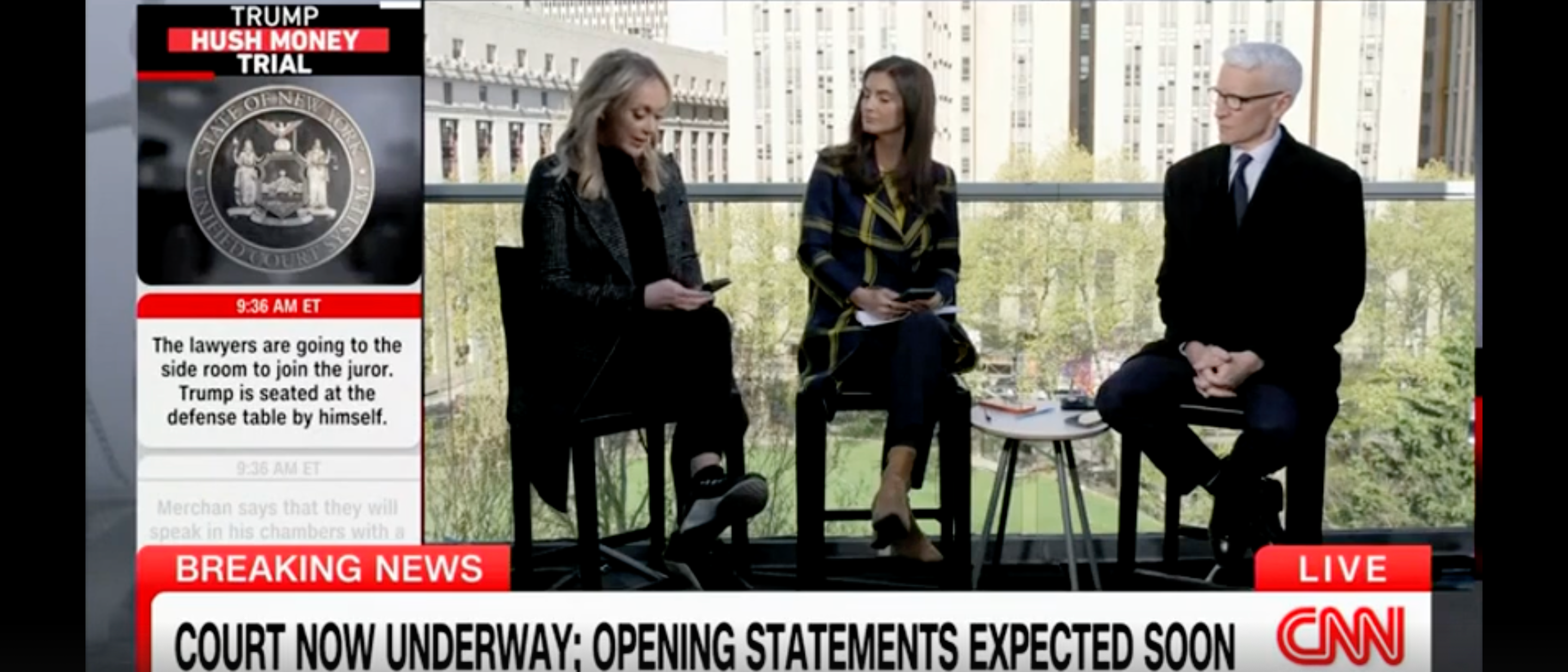 CNN Panel Finds It ‘Pretty Remarkable’ Juror Can Go To Dentist Appointment While Trump Restricted From Major Events