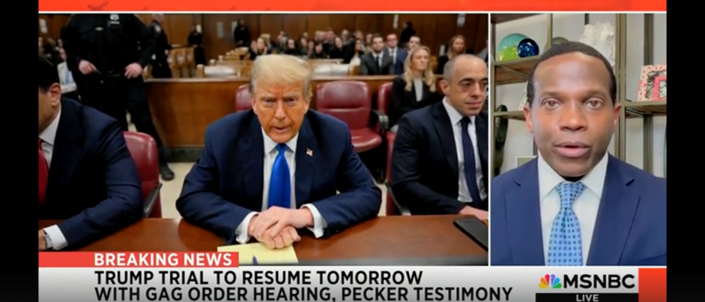 MSNBC Legal Analyst ‘Really Nervous’ Trump’s Comments Outside Courthouse Could Sway Jurors