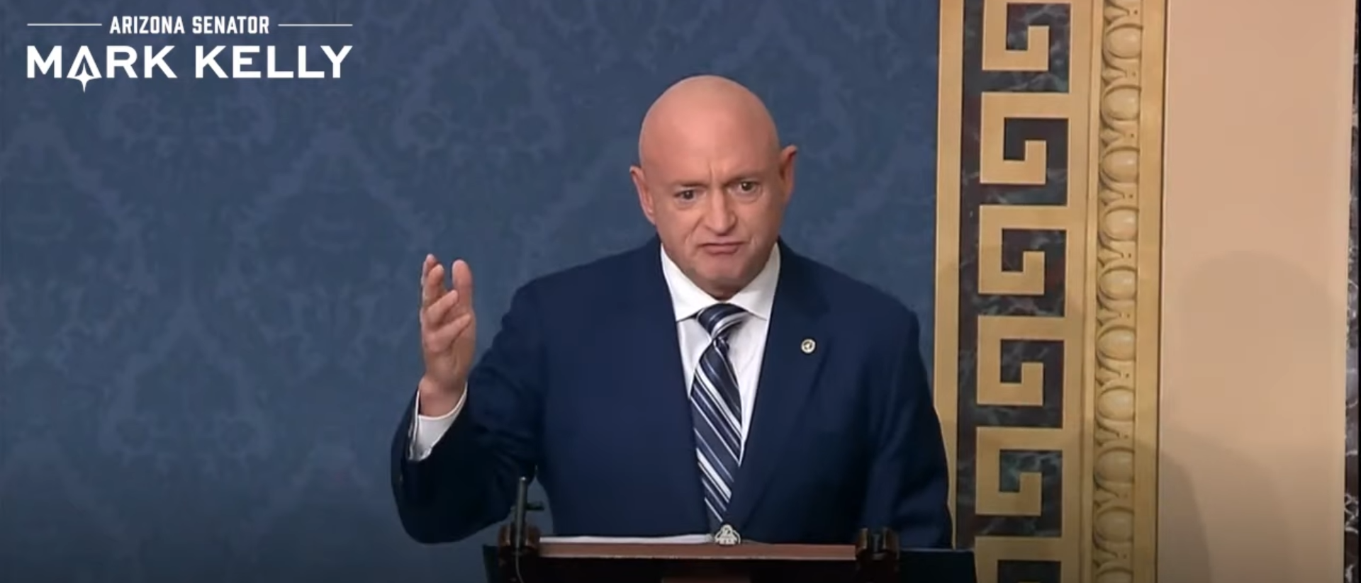 Screenshot/YouTube/ Senator Mark Kelly