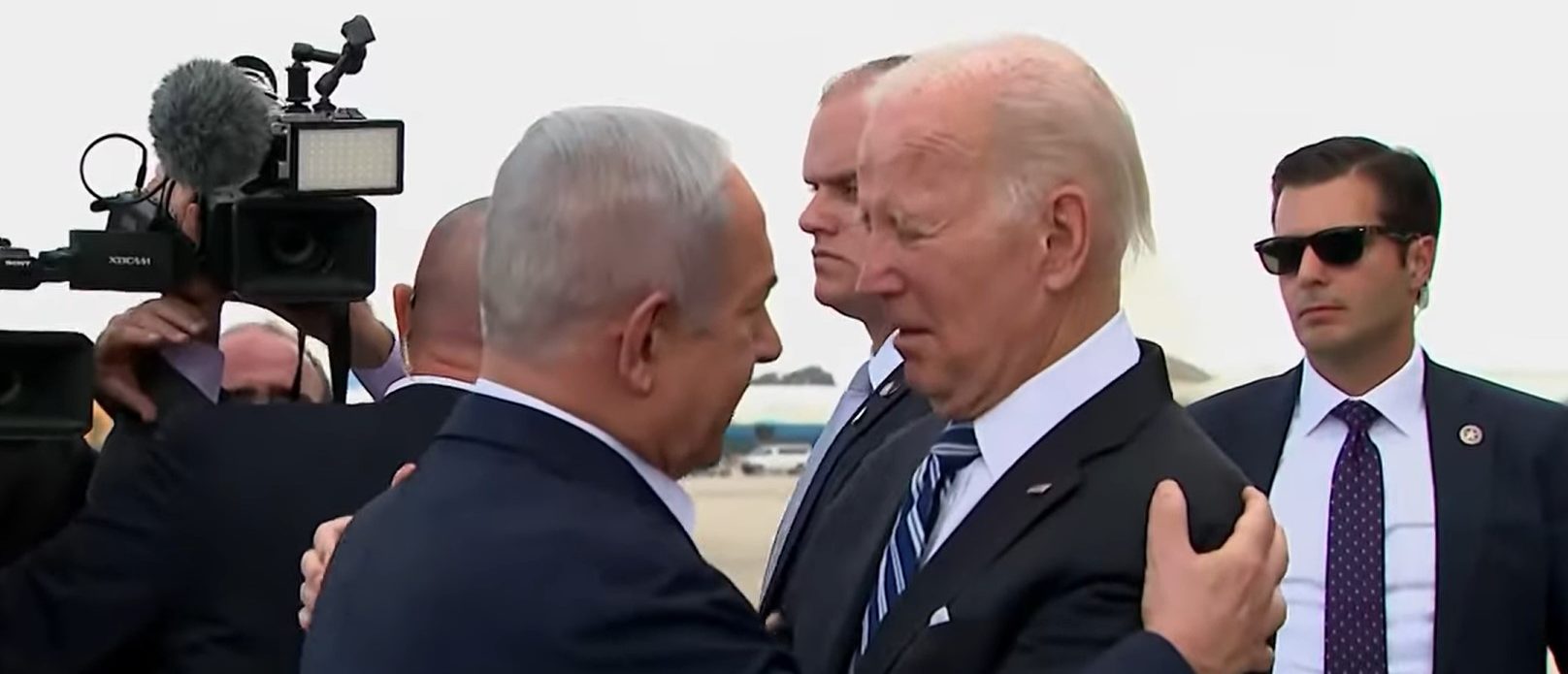 Israeli Prime Minister Benjamin Netanyahu and President Joe Biden (Screen Capture/10 Tampa Bay)