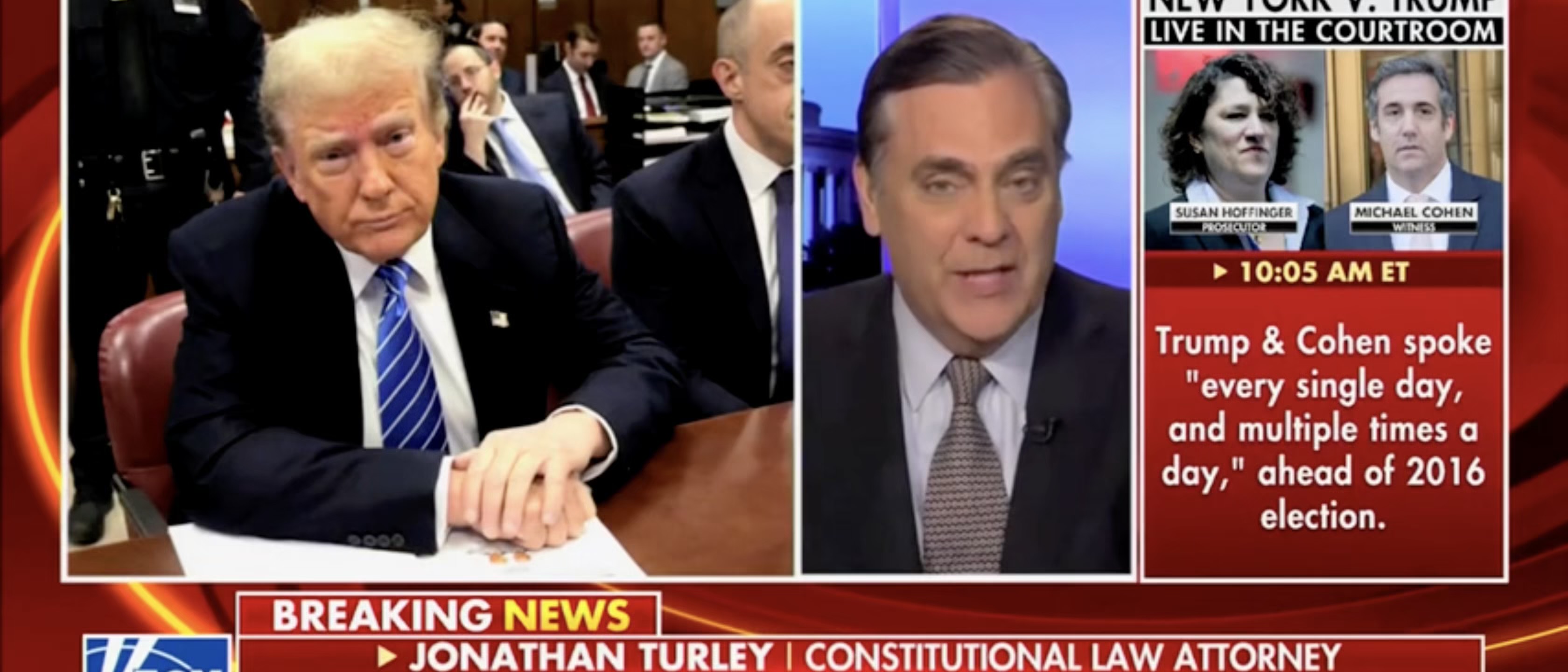 Jonathan Turley Lays Out How Prosecutors Could Be Using Michael Cohen To Avoid Swift Defeat
