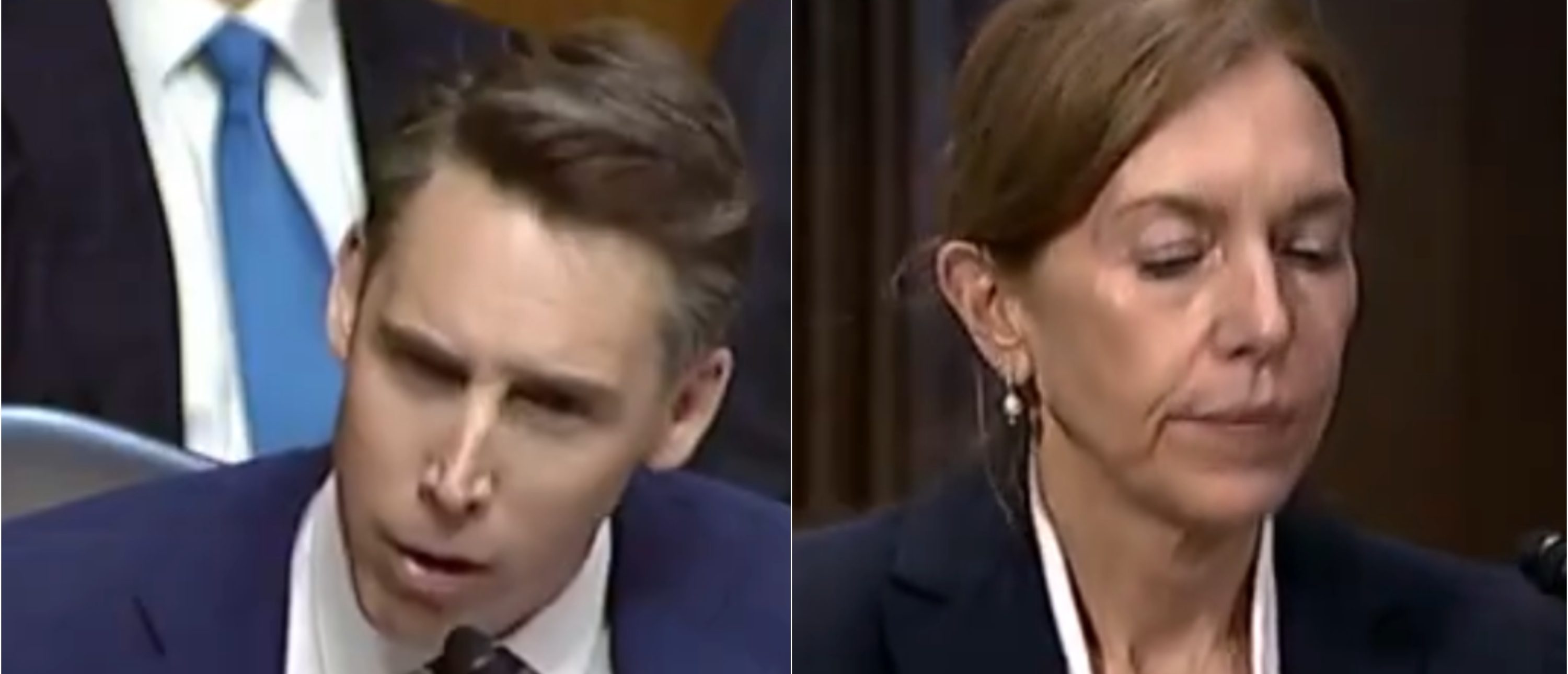 ‘These Positions Are Insane’: Josh Hawley Puts ‘Crazy’ Biden Judicial Nom On Blast For Bizarre First Amendment Claim