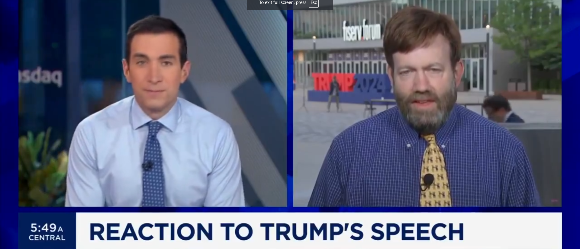 Frank Luntz Says Trump’s Speech Will ‘Absolutely’ Turn Supporters ‘Into Voters’