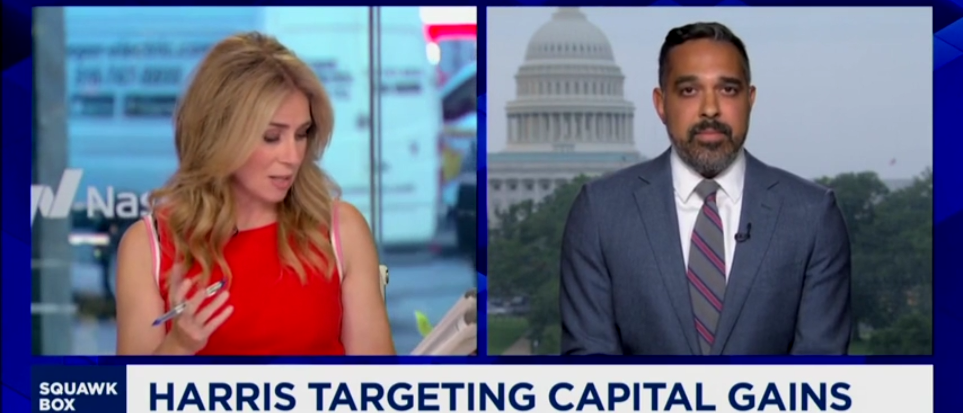 ‘Never Gonna Happen’: CNBC Anchors Tag Team Harris Advisor After He Claims Attacks On Tax Plan Are ‘Funny’