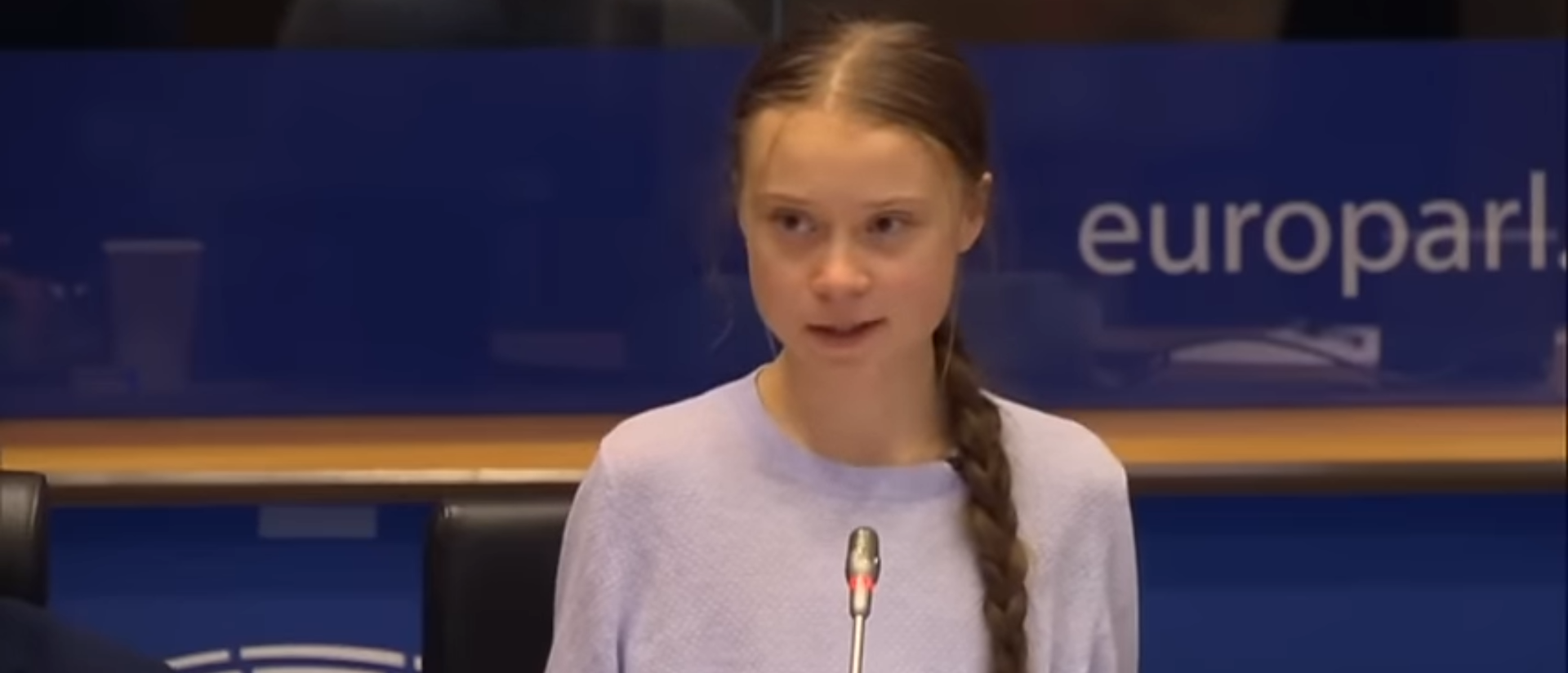 Screenshot/YouTube/Greta Thunberg