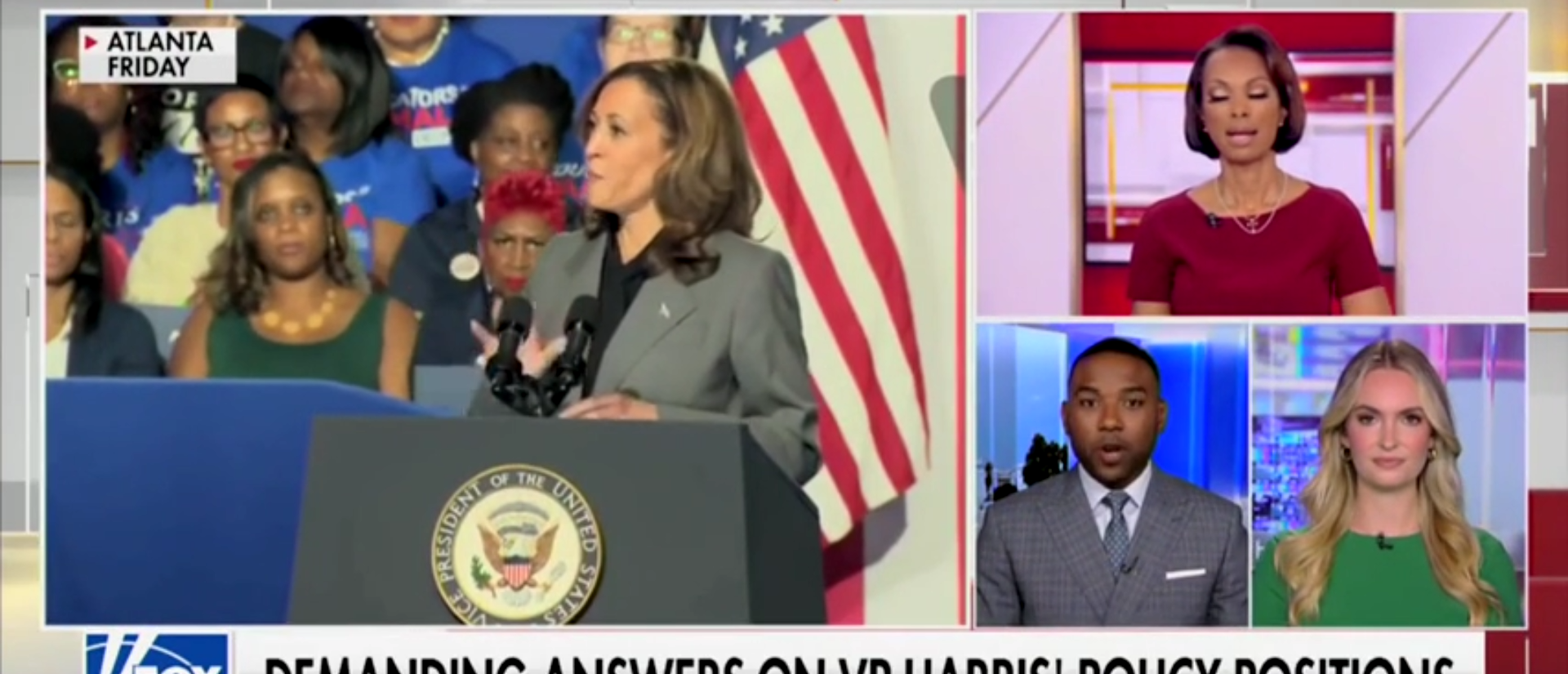 Harris Faulkner Dukes It Out With Dem Guest Over Whether Kamala Should Debate Or Do Press Conferences