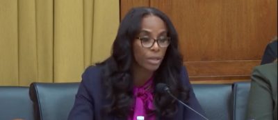 Democratic Rep. Stacey Plaskett of the Virgin Islands compared former President Donald Trump to Adolf Hitler during a Wednesday hearing less than two weeks after an assassination attempt on the Republican presidential nominee was thwarted.
