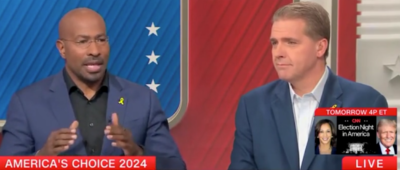 ‘I’m Just Nervous, Nervous, Nervous’: CNN’s Van Jones ‘Worried’ Over Harris’ Chances In Pennsylvania