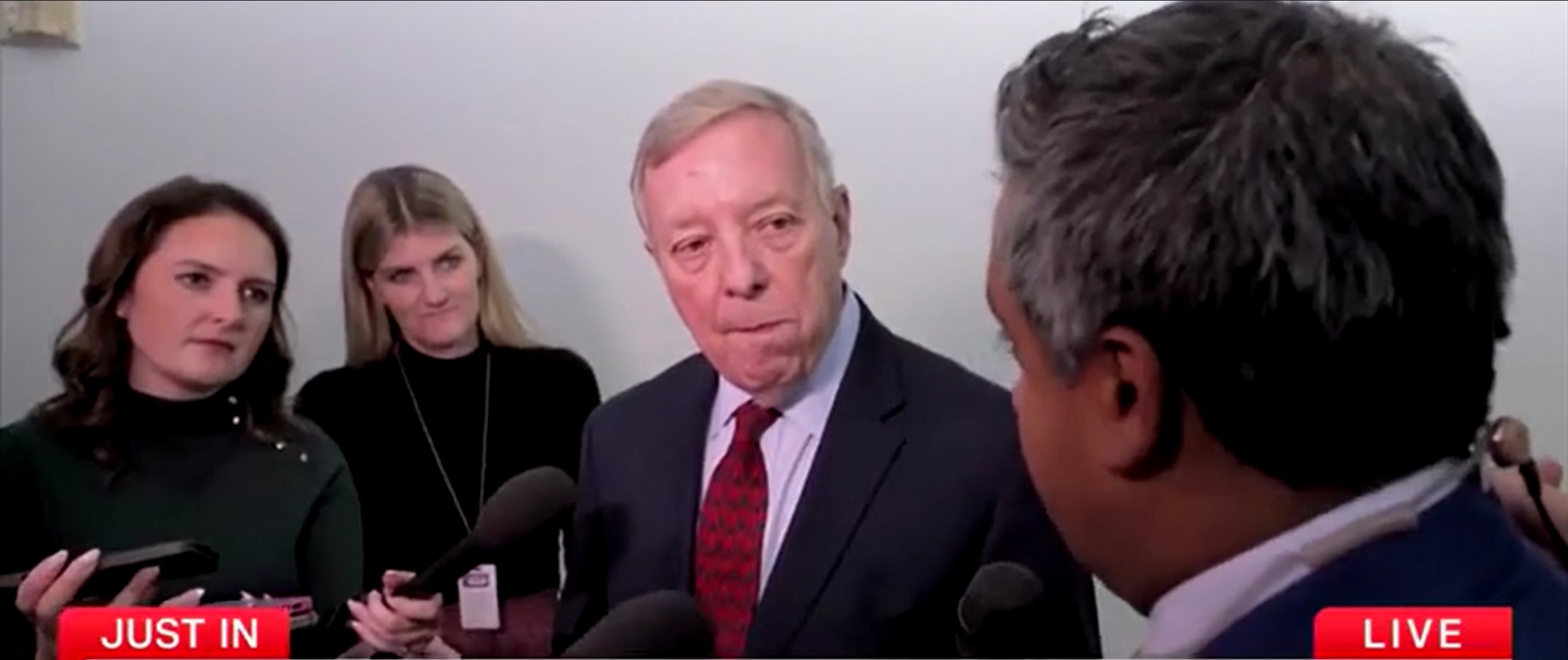 ‘About Time’: Dick Durbin’s Eyes Light Up After Learning Congress Could Be Giving Itself A Pay Raise