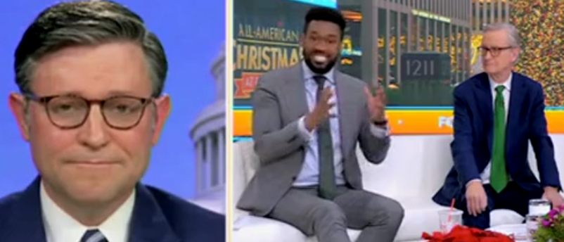 ‘Does It Disturb You?’: Fox News Hosts Press Mike Johnson On GOP Opposition To Behemoth Year-End Spending Bill