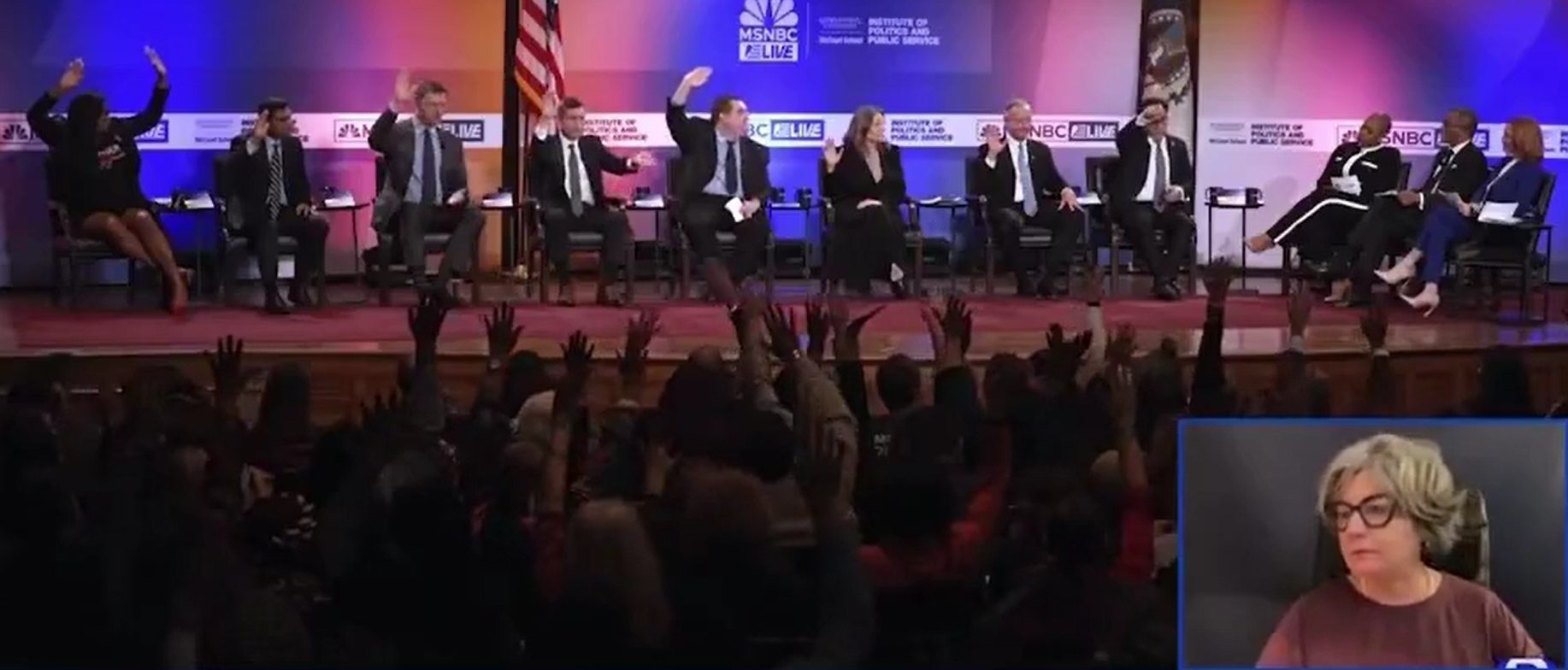 ‘Scream Night’ At DNC: Dems Double Down On Election Losers In Chaotic Forum Repeatedly Disrupted By Climate Extremists