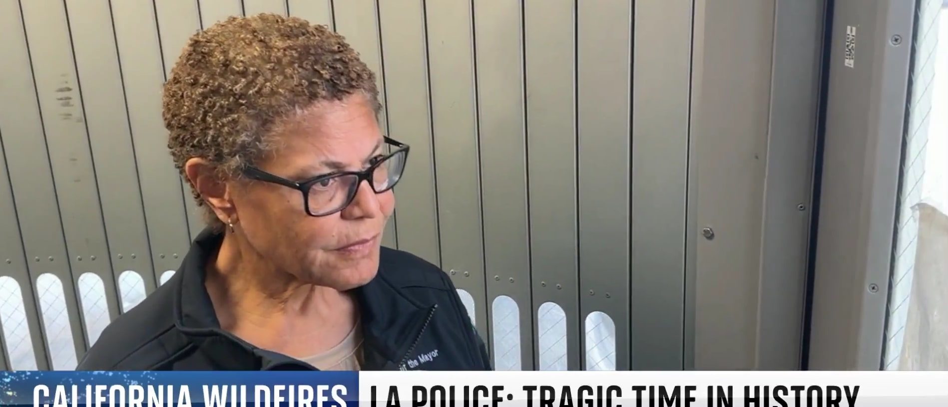 Mayor Karen Bass Silent When Confronted At Airport About Wildfires After Returning From Africa