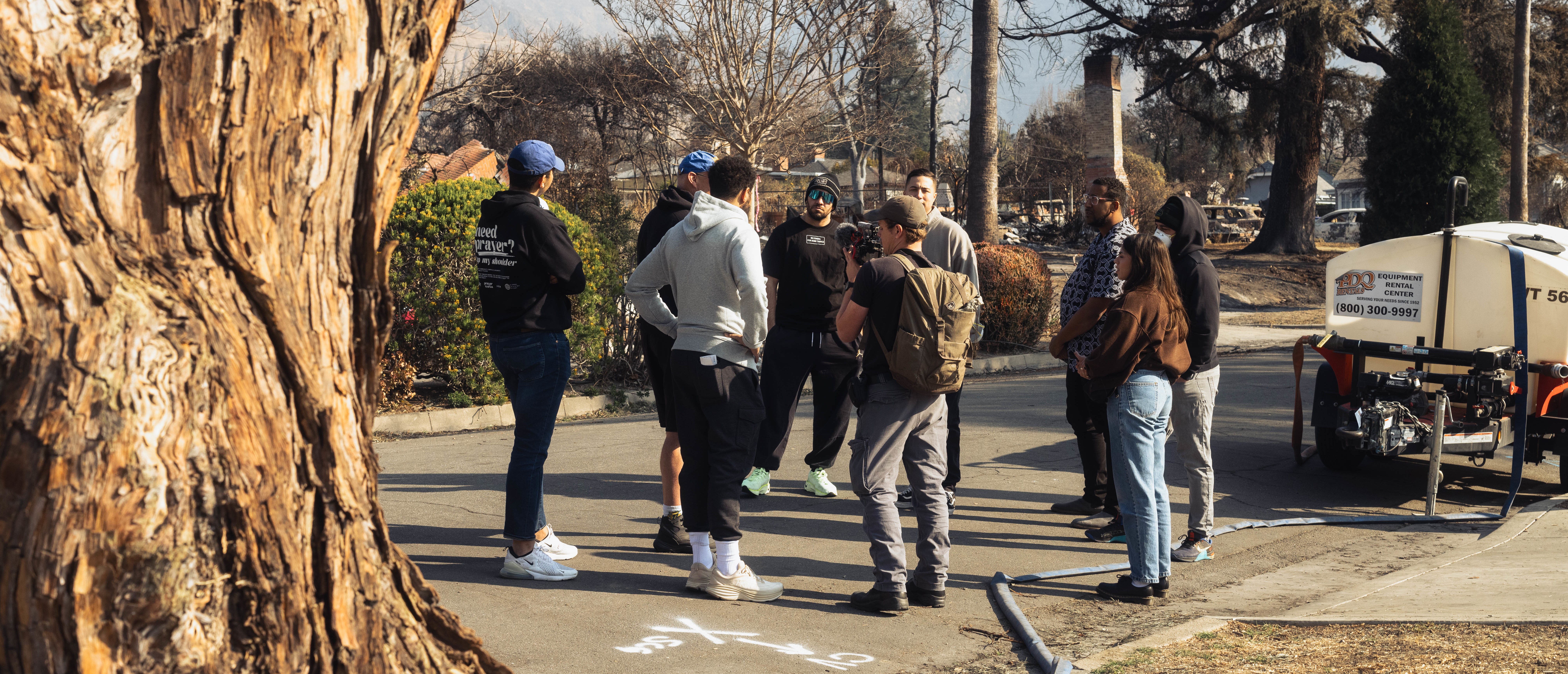 EXCLUSIVE: With Wildfires Raging And No Help Coming, A Few Neighbors Took Matters Into Their Own Hands