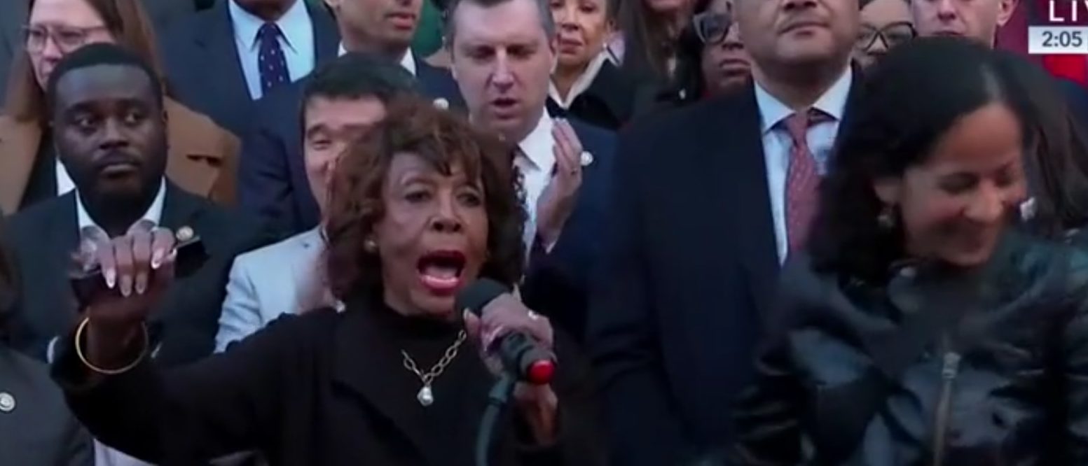 Democratic California Rep. Maxine Waters had a melt down Tuesday to express her disapproval of both President Donald Trump and tech mogul Elon Musk. (Screenshot/CSPAN)