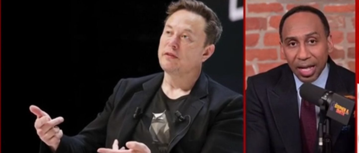 ESPN's veteran sports commentator Stephen A. Smith said Tuesday on NewsNation to hold off on judging Elon Musk's efforts and urged everyone to not stand in his way. (Screenshot/NewsNation)