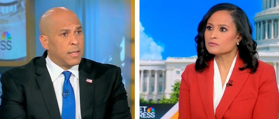 NBC Host Asks Cory Booker Point Blank If Dems’ Favorite Talking Points Are ‘Effective’ After Election Loss