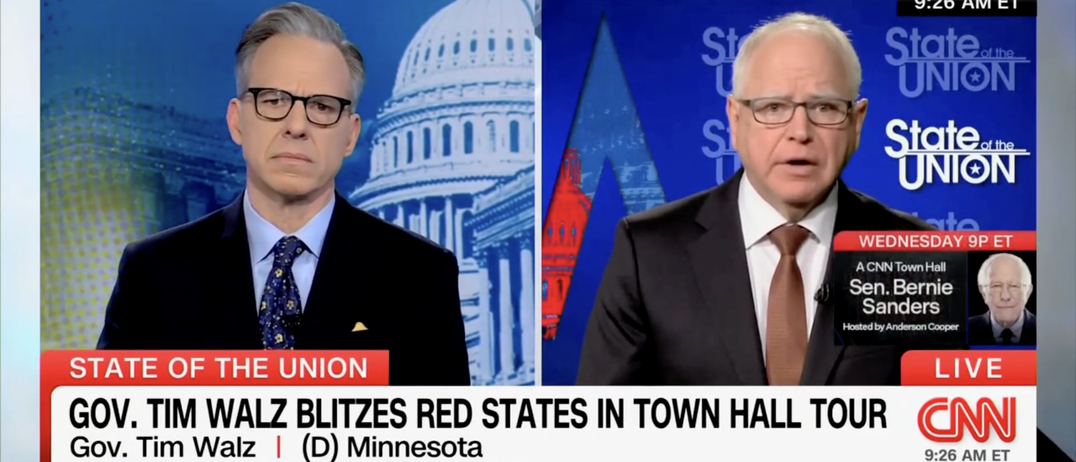 Dem Vs. Tim Tim Walz Admits Democrats Failed To Deliver For Voters When It Counted
