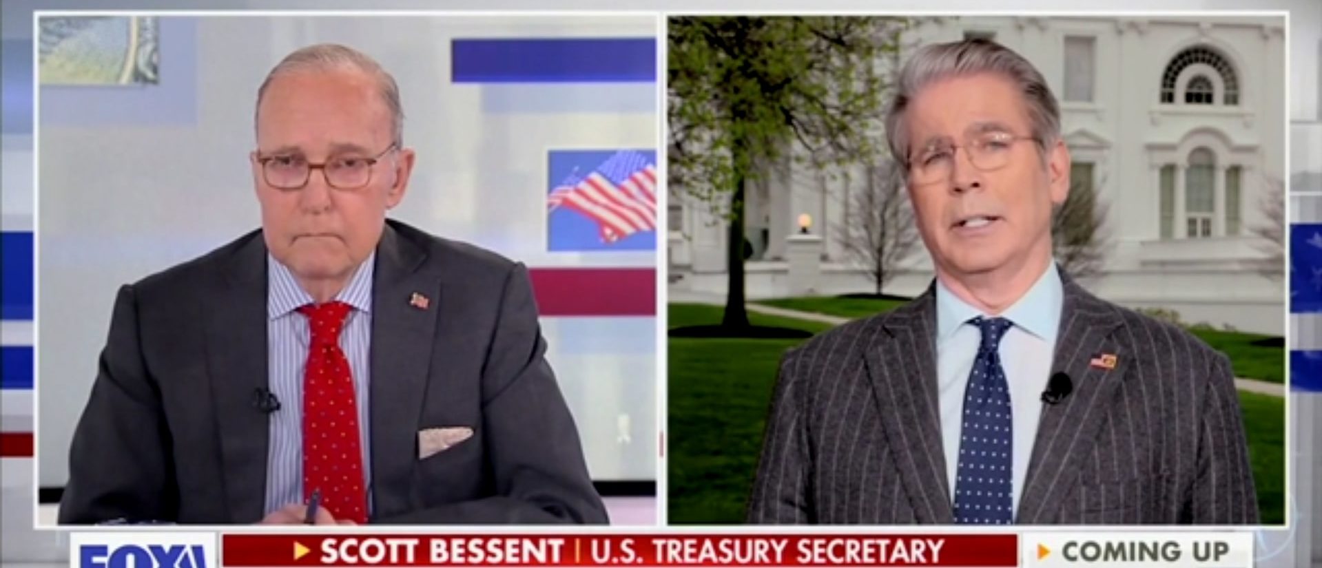 Larry Kudlow Presses Scott Bessent About How Administration Decided Trump Tariff Rates