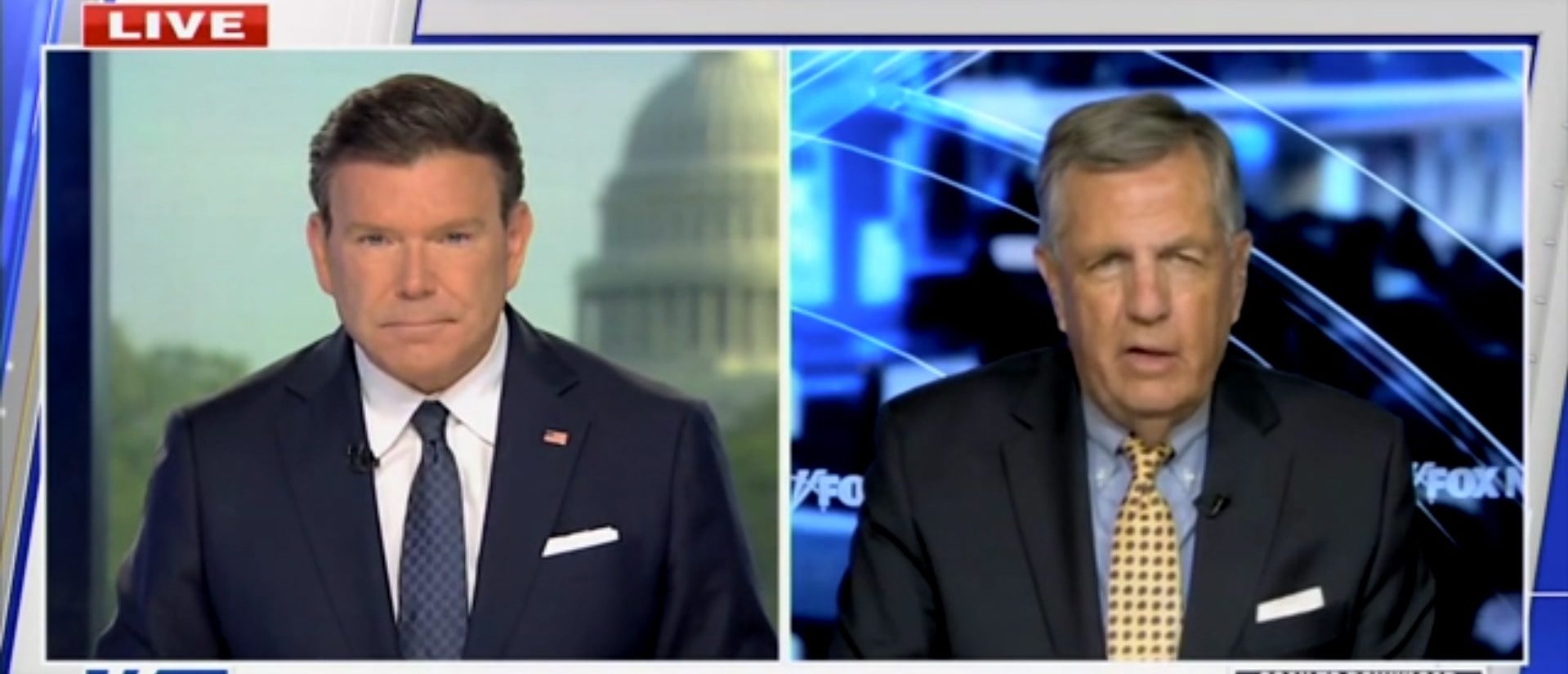 Brit Hume Says Trump’s First 100 Days In Polls Are ‘Underwater In All But One’ Issue