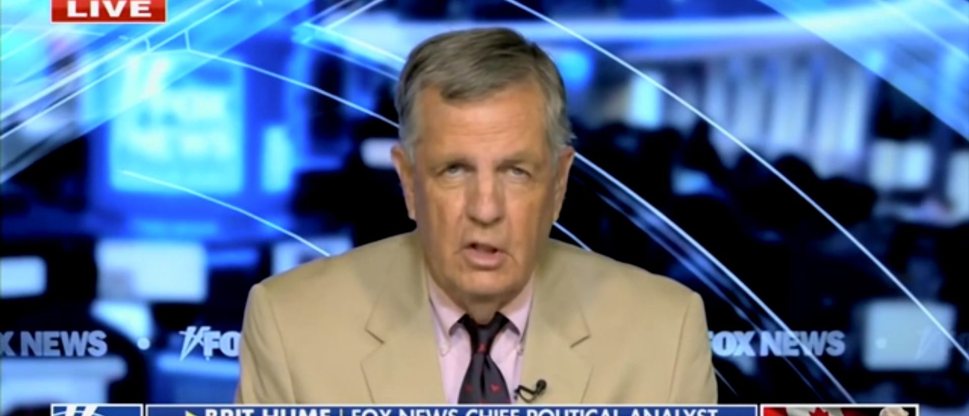 Brit Hume Says He’s Mystified Why Democrats Attack Trump ‘On An Issue In Which He’s Clearly Succeeding’