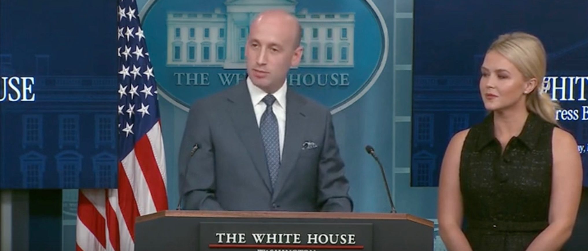 ‘Eternal Stain’: Stephen Miller, Karoline Leavitt Respond To Kamala Harris’ First Public Speech Since Losing To Trump