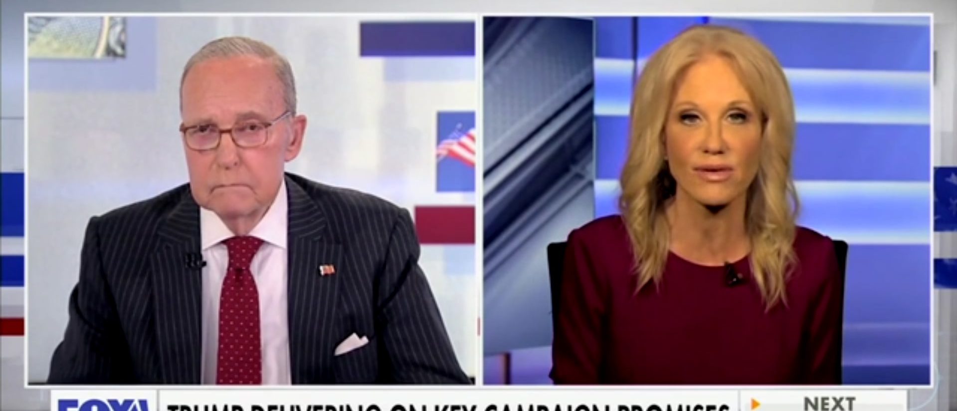 Kellyanne Conway Delivers Message To ‘Free Market Friends’ Who Said ‘Sky Was Falling’ Over Trump Tariffs
