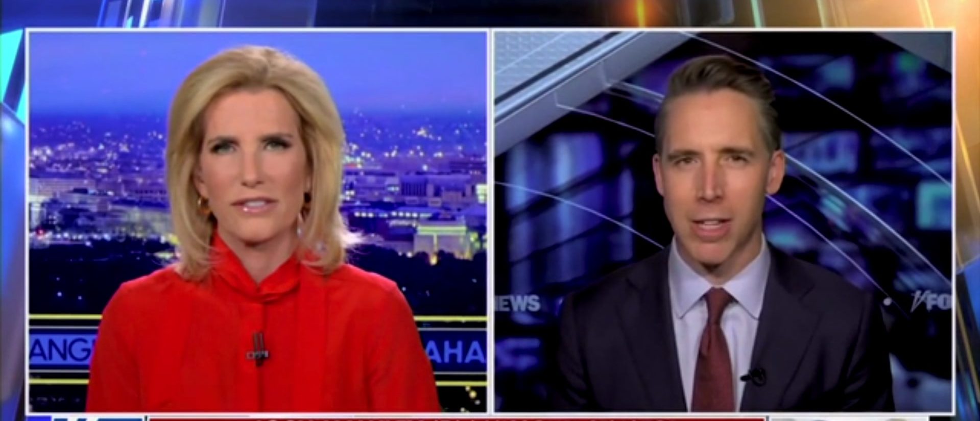 Josh Hawley Says Trump Served ‘It Up Straight’ To Democrats As Well As Neocons