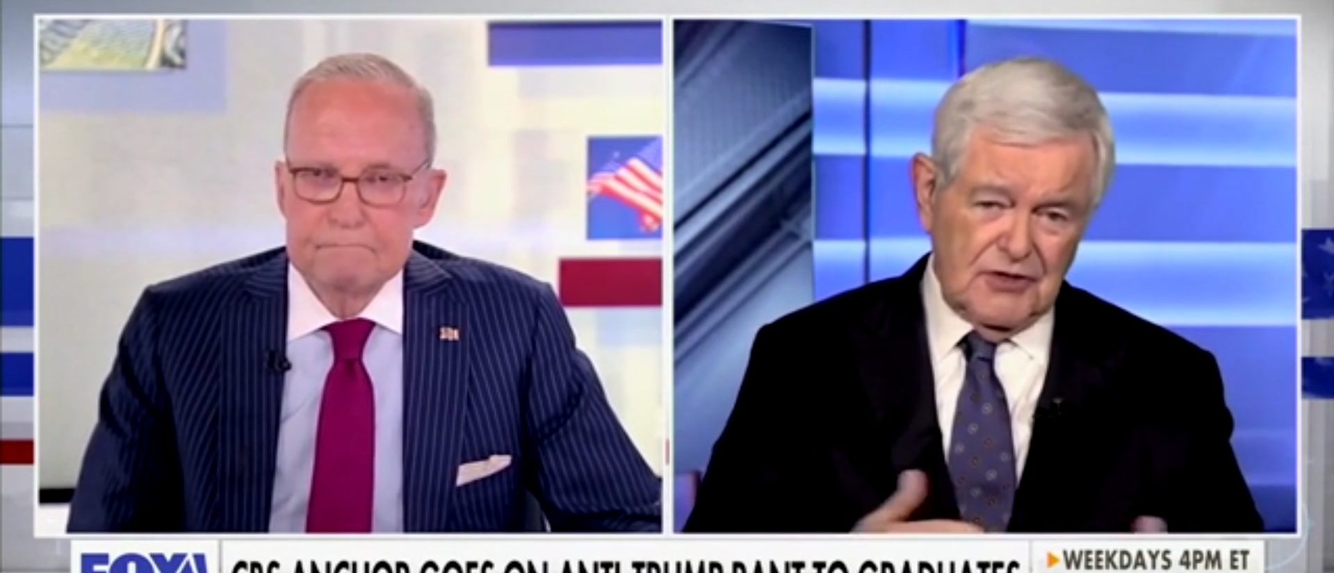 Newt Gingrich Says Scott Pelley Forgot Something Important After He ‘Dumped Cold Water And Vinegar’ On College Grads