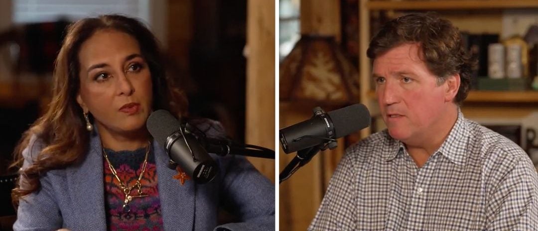 ‘Little Fiefdom’: Harmeet Dhillon Tells Tucker Carlson That DOJ Lawyers Had ‘Crying Sessions’ After Trump’s 2024 Win