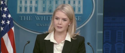 Karoline Leavitt Gets Into Testy Exchange With Reporter Who Said Video Of South Africans’ Graves Was Fake