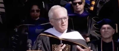 ‘Under Attack’: ’60 Minutes’ Host Chews Up 2 Minutes Of Commencement Address Raging Against Trump