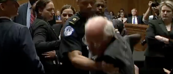 Leftist Ice Cream Baron Removed By Law Enforcement For Interrupting RFK Jr. Hearing