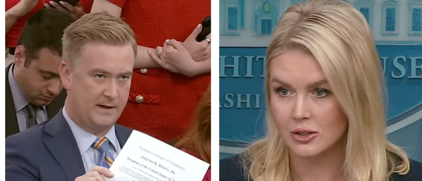 Document-Wielding Peter Doocy Asks Karoline Leavitt Pressing Question About Biden Autopen Signatures