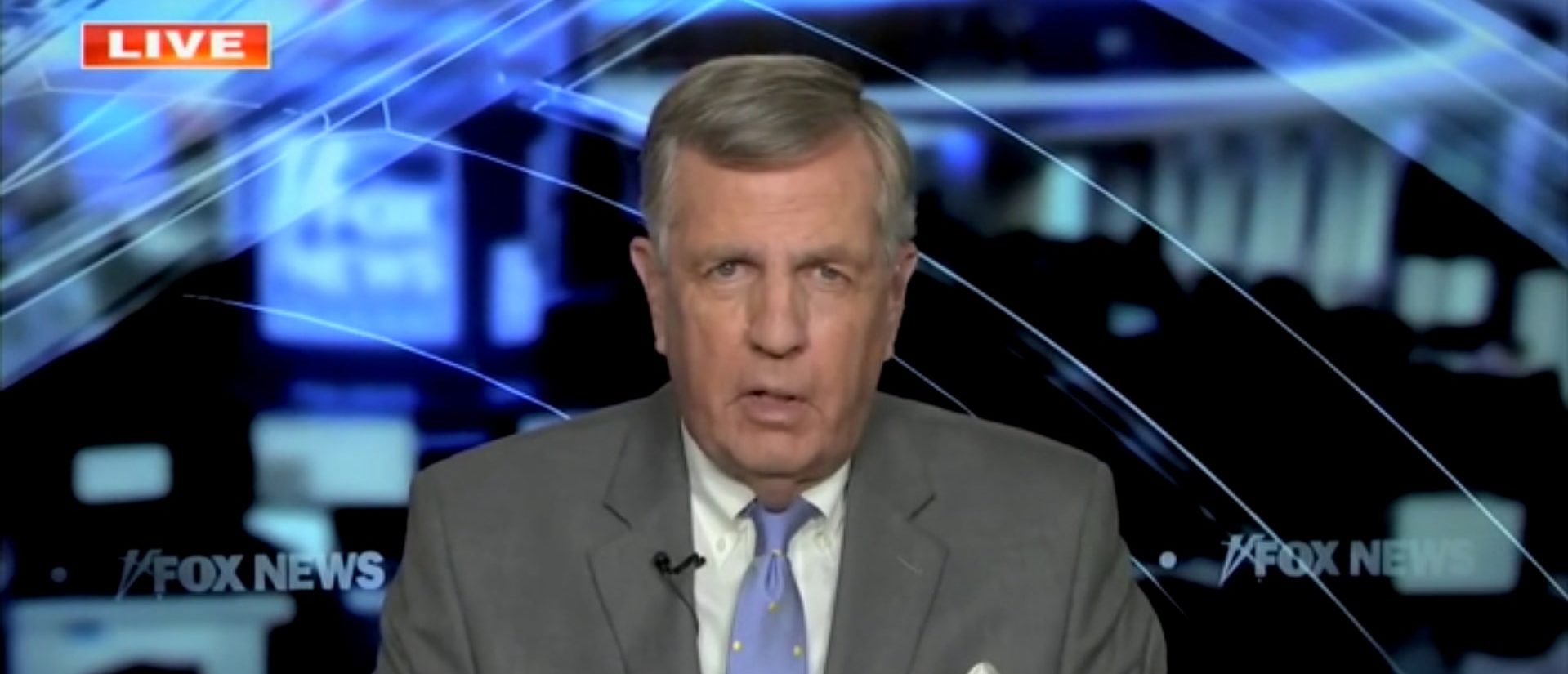 Veteran political analyst Brit Hume said on Fox News Monday that Ukraine’s surprise strike on Russia’s strategic bomber fleet not only shattered Moscow’s air capabilities but also exposed a lapse in Russian intelligence and defense preparedness. (Screenshot/Fox News)