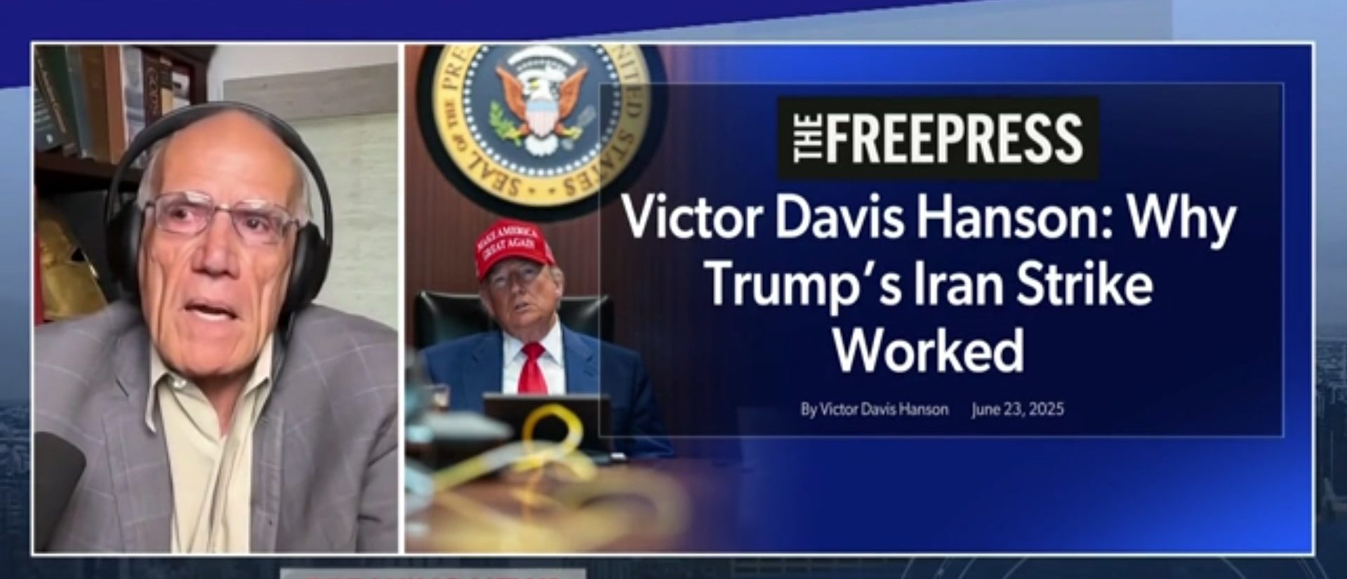 ‘You’re Going To Stew In Your Own Juices’: Victor Davis Hanson Breaks Down How Trump’s Strategy Made Iran Collapse