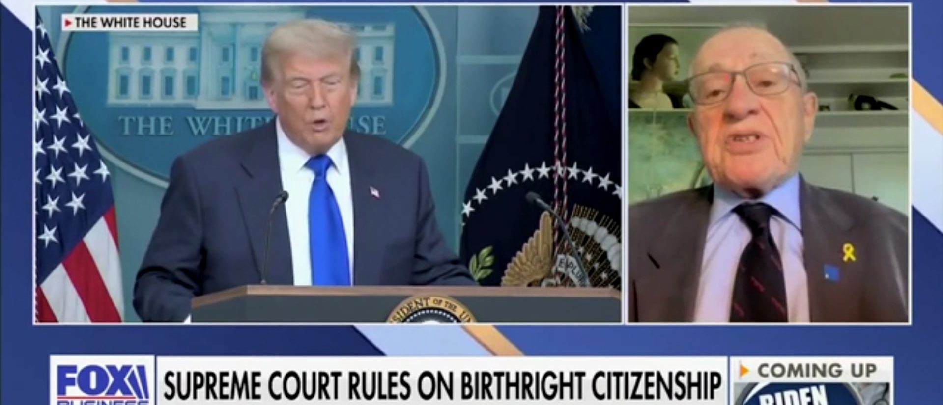 Alan Dershowitz Explains Why Trump Can Now Ignore Rogue Injunctions From Liberal Judges (Screenshot/Fox Business)