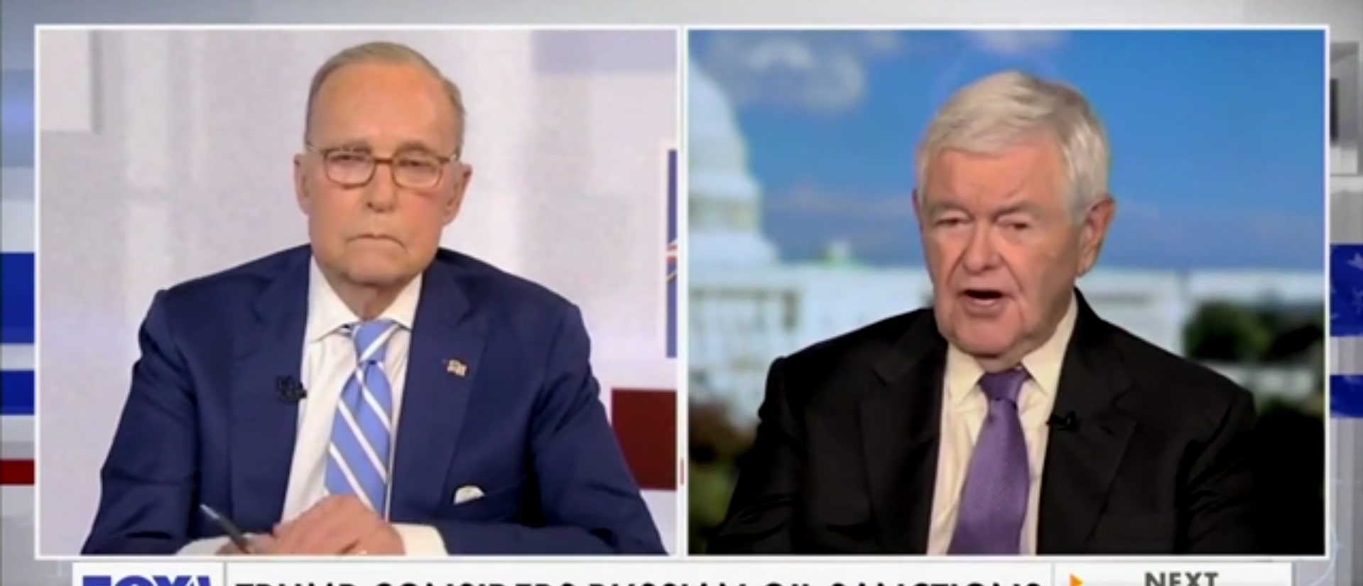 Newt Gingrich How To 'Cut Off' Putin's Resources (Screenshot/Fox Business)
