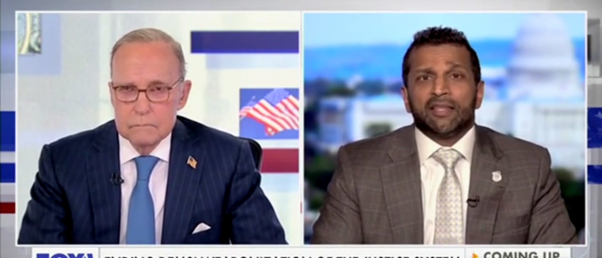 Kash Patel Says He's Doing Two Things To Hold FBI Accountable For Targeting Trump (Screenshot/Fox Business)